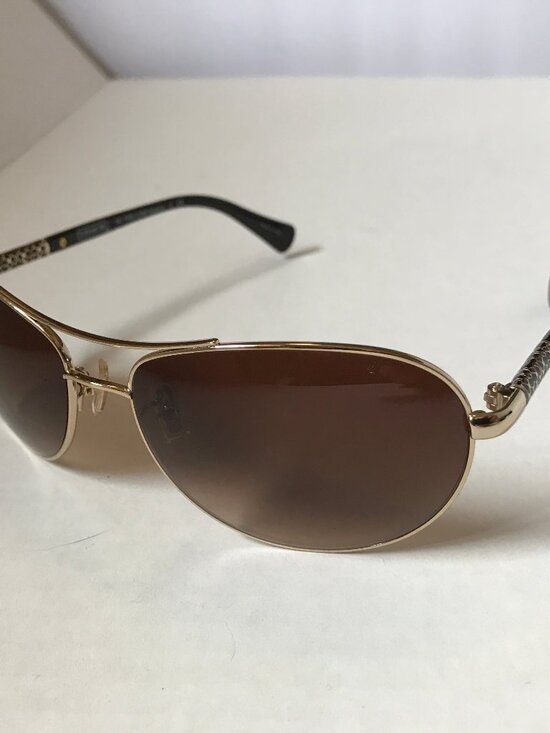 Coach Allegra Aviator Sunglasses main image 9